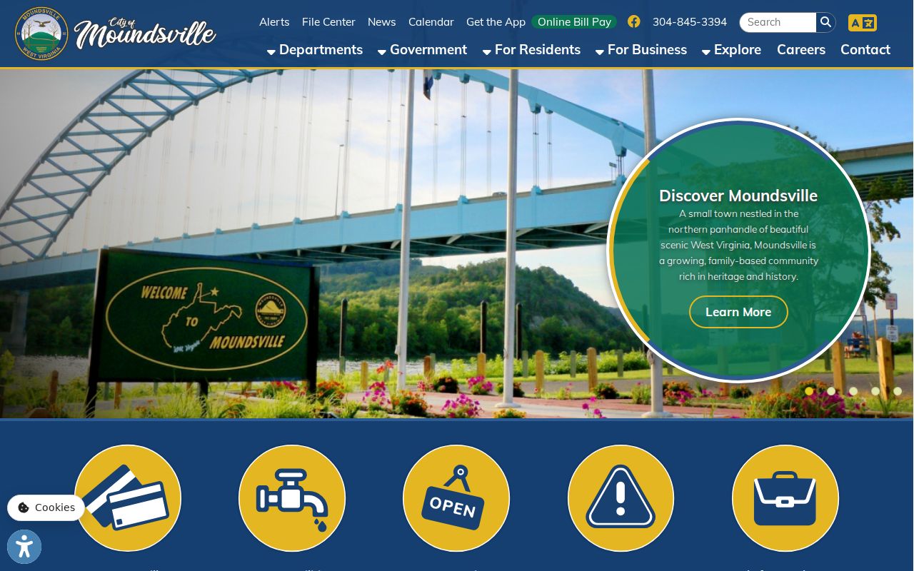Moundsville court records official city homepage